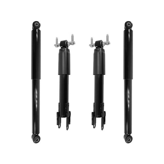 Front and Rear Shock Absorber Kit - Compatible with 2011 - 2018 Chevy Silverado 2500 HD 2012 2013 2014 2015 2016 2017