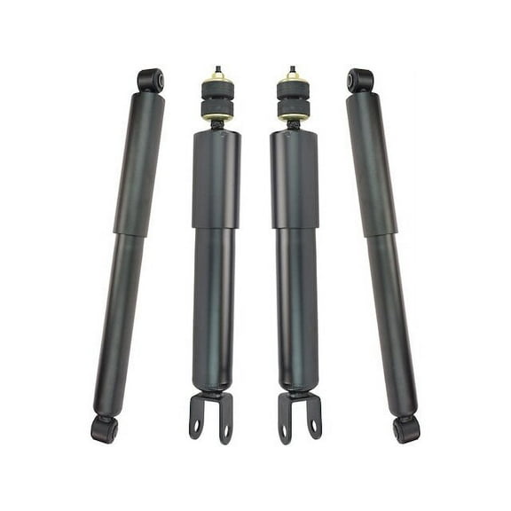 Front and Rear Shock Absorber Set 4 Piece - Compatible with 2000 - 2006 Chevy Suburban 1500 2001 2002 2003 2004 2005