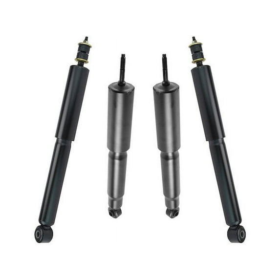 Front and Rear Shock Absorber Set 4 Piece - Compatible with 2001 - 2003 Isuzu Rodeo Sport 2002