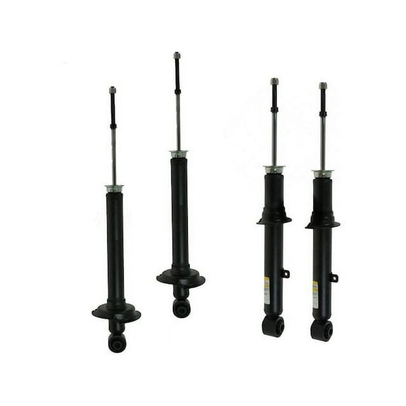 Front and Rear Shock Absorber Set - Compatible with 2001 - 2005 GS430 Base 2002 2003 2004
