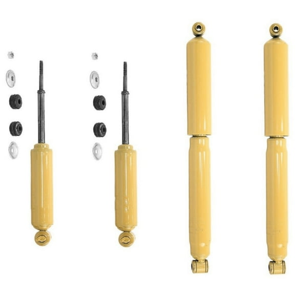 Front and Rear Shock Absorbers Gas For Dodge D100 D100 Pickup D150 D250