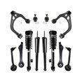 thumbnail image 1 of Front and Rear Shock Strut Coil Spring Control Arm Kit - Compatible with 2005 - 2008 Dodge Magnum 2006 2007, 1 of 2