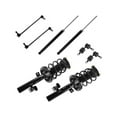 thumbnail image 1 of Front and Rear Shock Strut Coil Spring Sway Bar Link Kit 8 Piece - Compatible with 2004 - 2009 Mazda 3 2005 2006 2007 2008, 1 of 2