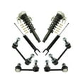 thumbnail image 1 of Front and Rear Shock Strut Coil Spring Sway Bar Link Kit 8 Piece - Compatible with 2008 - 2013 Cadillac CTS AWD 2009 2010 2011 2012, 1 of 2