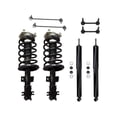 thumbnail image 1 of Front and Rear Shock Strut Coil Spring Sway Bar Link Kit - Compatible with 1999 - 2006 Volvo S80 2000 2001 2002 2003 2004 2005, 1 of 2