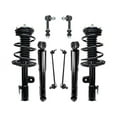 thumbnail image 1 of Front and Rear Shock Strut Coil Spring Sway Bar Link Kit - Compatible with 2006 - 2012 Toyota RAV4 2007 2008 2009 2010 2011, 1 of 2