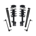 thumbnail image 1 of Front and Rear Shock Strut Coil Spring Sway Bar Link Kit - Compatible with 2007 - 2012 Nissan Sentra 2008 2009 2010 2011, 1 of 2