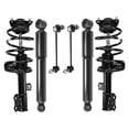 thumbnail image 1 of Front and Rear Shock Strut Coil Spring Sway Bar Link Kit - Compatible with 2010 - 2013 Kia Forte Koup 2011 2012, 1 of 2