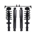 thumbnail image 1 of Front and Rear Shock Strut Coil Spring Sway Bar Link Kit - Compatible with 2012 - 2015 Ram C/V 2013 2014, 1 of 2
