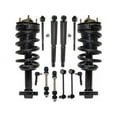 thumbnail image 1 of Front and Rear Shock Strut Coil Spring Tie Rod Kit - Compatible with 2007 - 2014 Cadillac Escalade 2008 2009 2010 2011 2012 2013, 1 of 2