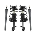 thumbnail image 1 of Front and Rear Shock Strut and Coil Spring Kit 4 Piece - Compatible with 2001 - 2005 Toyota RAV4 FWD 2002 2003 2004, 1 of 2