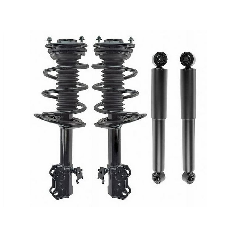 Front and Rear Shock Strut and Coil Spring Kit 4 Piece