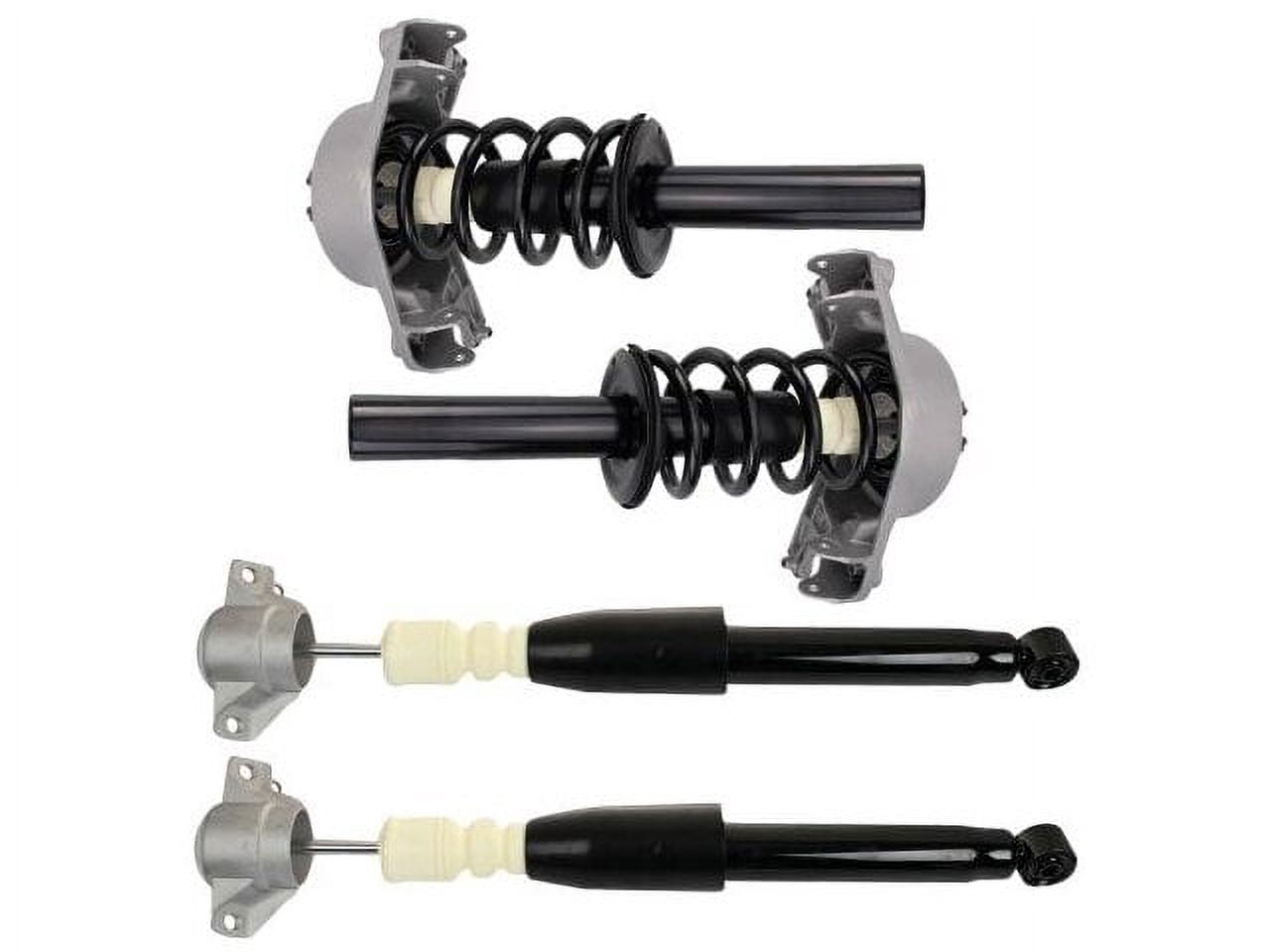Front and Rear Shock Strut and Coil Spring Kit 4 Piece
