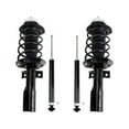 thumbnail image 1 of Front and Rear Shock Strut and Coil Spring Kit 4 Piece - Compatible with 2010 - 2016 Mercedes-Benz E350 Sedan 2011 2012 2013 2014 2015, 1 of 2