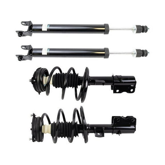 Front and Rear Shock Strut and Coil Spring Kit 4 Piece - Compatible with 2016 - 2020 Nissan Maxima 2017 2018 2019
