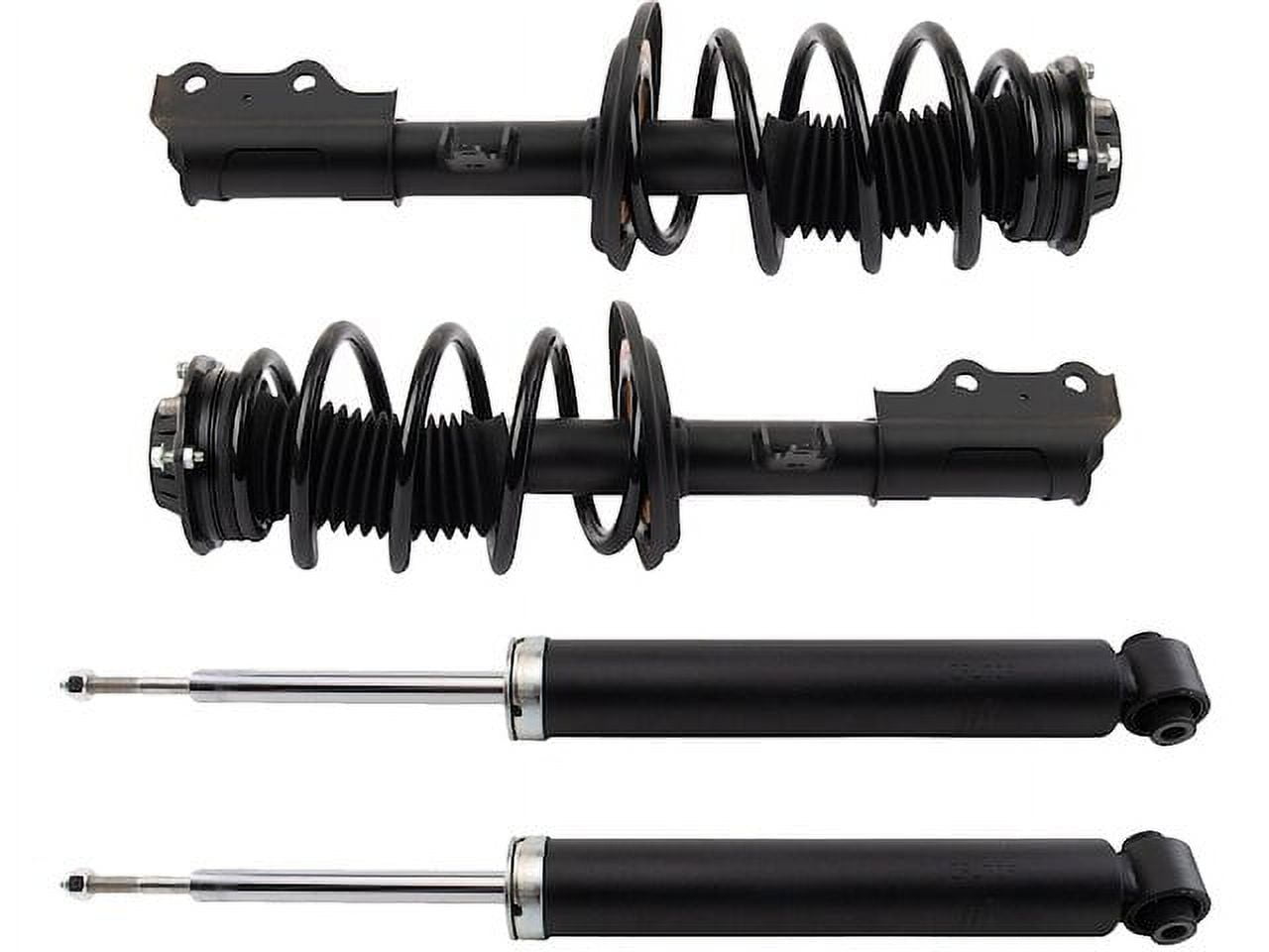 Front and Rear Shock Strut and Coil Spring Kit 4 Piece - Compatible ...