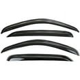 thumbnail image 1 of Front and Rear Side Window Deflector Set of 4 - Compatible with 1992 - 2000 GMC K3500 Crew Cab Pickup 1993 1994 1995 1996 1997 1998 1999, 1 of 2