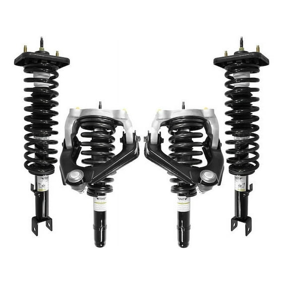 Front and Rear Strut Assembly Kit - Compatible with 1999 - 2000 Plymouth Breeze Sedan