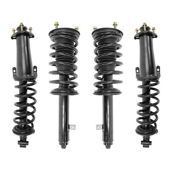 Front and Rear Strut Assembly Kit - Compatible with 2006 GS300 AWD
