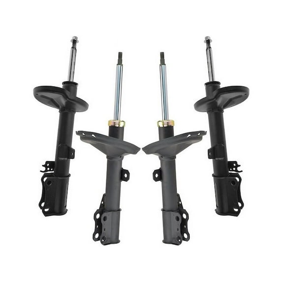 Front and Rear Strut Assembly Set 4 Piece - Compatible with 2001 - 2003 Toyota Highlander FWD 2002
