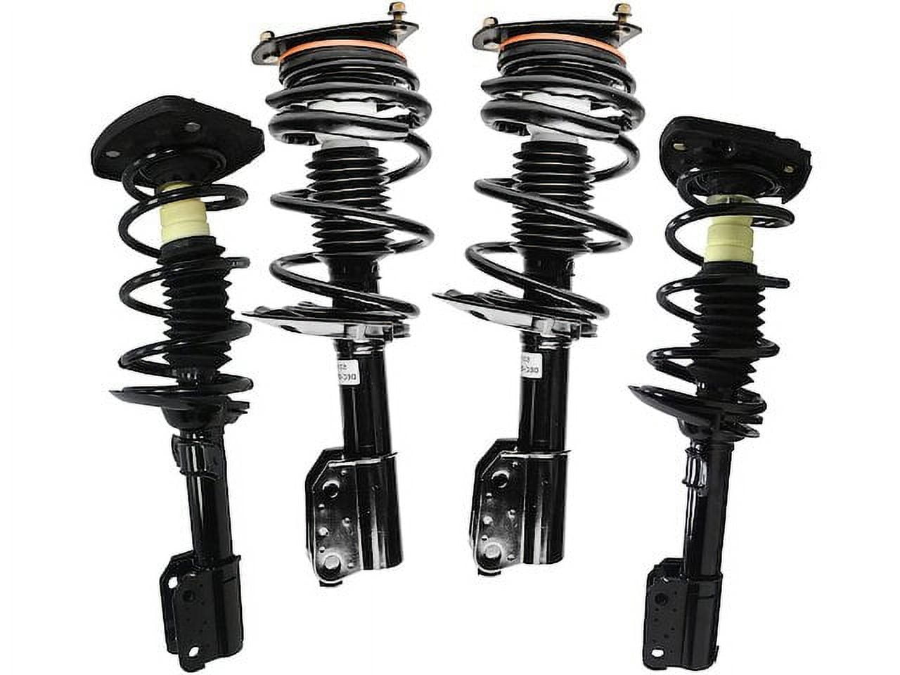 Front and Rear Strut Assembly Set - Compatible with 2004 - 2012