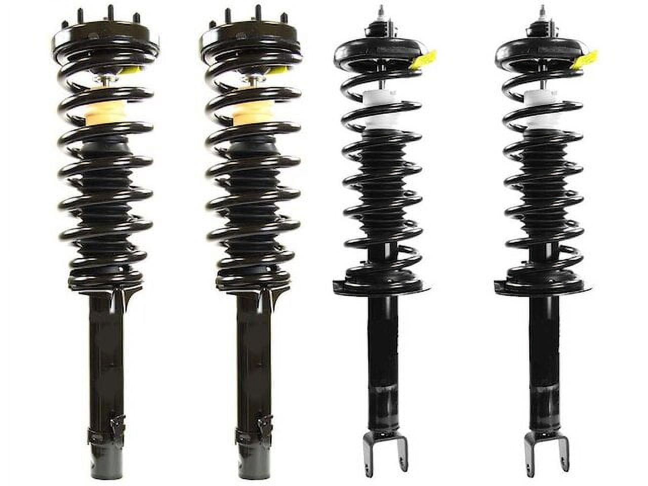 Front and Rear Strut Assembly Set - Compatible with 2008 - 2012 Honda ...
