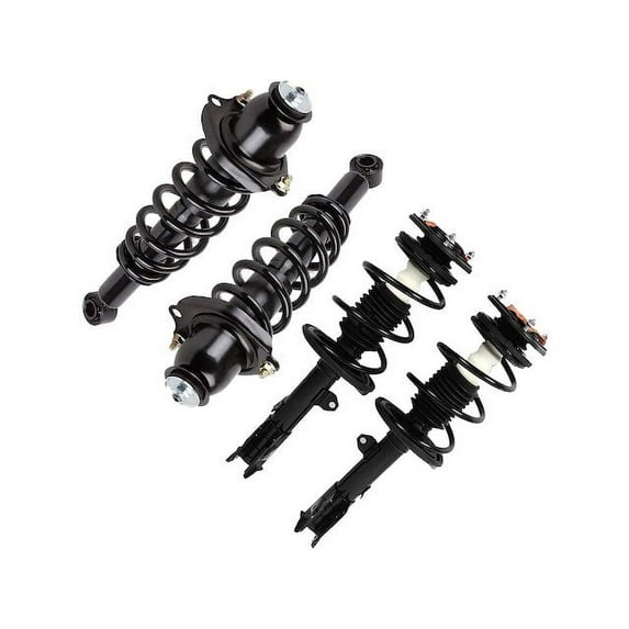 Front and Rear Strut Assembly Set - Compatible with 2009 - 2010 Pontiac Vibe