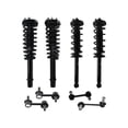 thumbnail image 1 of Front and Rear Strut Assembly and Sway Bar Link Kit - Compatible with 2003 - 2007 Honda Accord 2004 2005 2006, 1 of 2