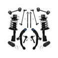 thumbnail image 1 of Front and Rear Strut Coil Spring Control Arm Tie Rod Kit - Compatible with 2001 - 2003 Chrysler Voyager 2002, 1 of 2