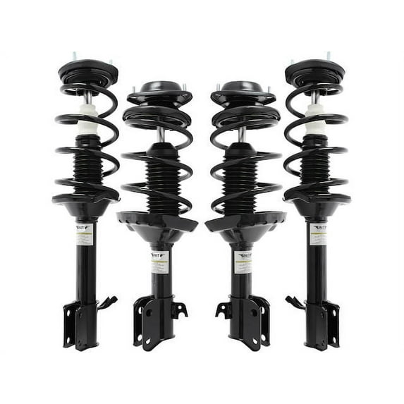 Front and Rear Strut and Coil Spring Assembly Kit - 4-Piece - Compatible with 2004 - 2005 Subaru Forester