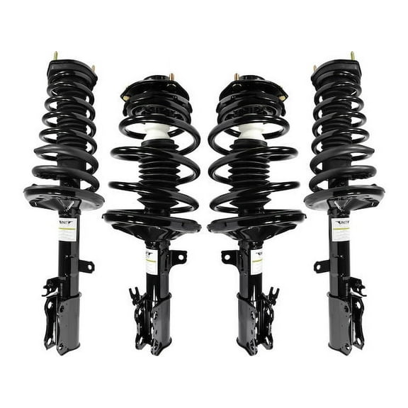 Front and Rear Strut and Coil Spring Kit - Compatible with 1997 - 2001 Toyota Camry 3.0L V6 1998 1999 2000