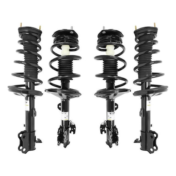 Front and Rear Strut and Coil Spring Kit - Compatible with 2001 - 2003 Toyota Highlander AWD 2002