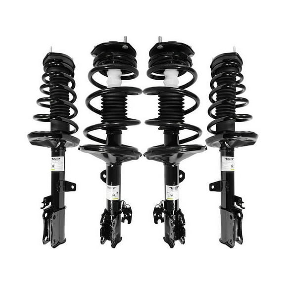 Front and Rear Strut and Coil Spring Kit - Compatible with 2001 - 2003 Toyota Highlander FWD 2002
