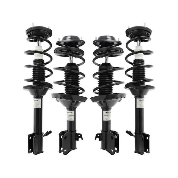 Front and Rear Strut and Coil Spring Kit - Compatible with 2004 - 2005 Subaru Forester