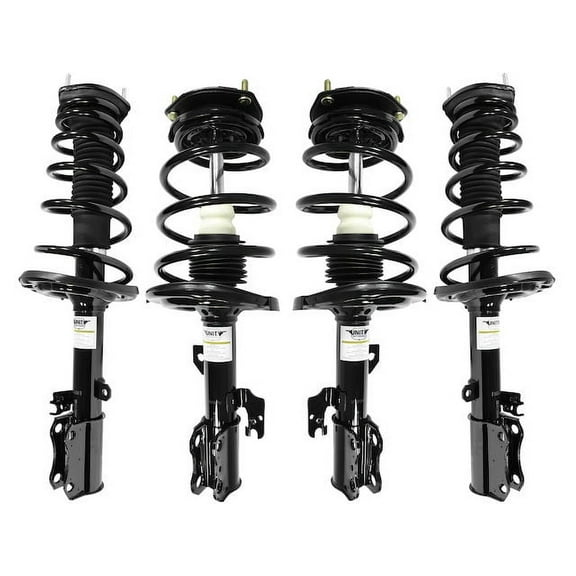 Front and Rear Strut and Coil Spring Kit - Compatible with 2004 - 2006 Toyota Camry 2005