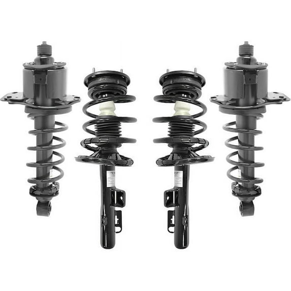 Front and Rear Strut and Coil Spring Kit - Compatible with 2005 - 2007 Ford Five Hundred AWD 2006
