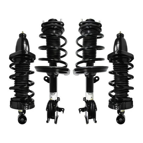 Front and Rear Strut and Coil Spring Kit - Compatible with 2006 - 2014 Honda Ridgeline 2007 2008 2009 2010 2011 2012 2013