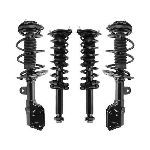 Front and Rear Strut and Coil Spring Kit - Compatible with 2018 - 2020 Subaru Crosstrek 2019
