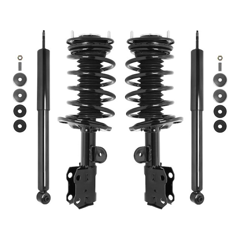 Front and Rear Suspension Strut and Shock Absorber Assembly 4