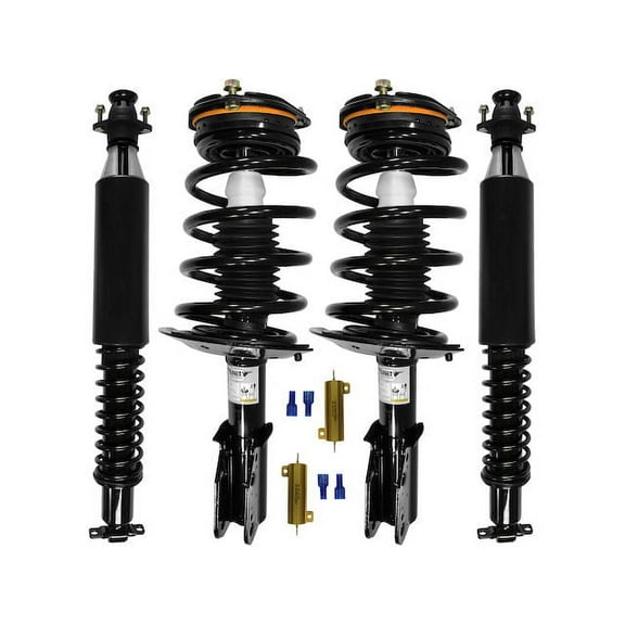 Front and Rear Suspension Strut and Shock Absorber Assembly Kit - Compatible with 1998 - 2005 Buick Park Avenue 1999 2000 2001 2002 2003 2004