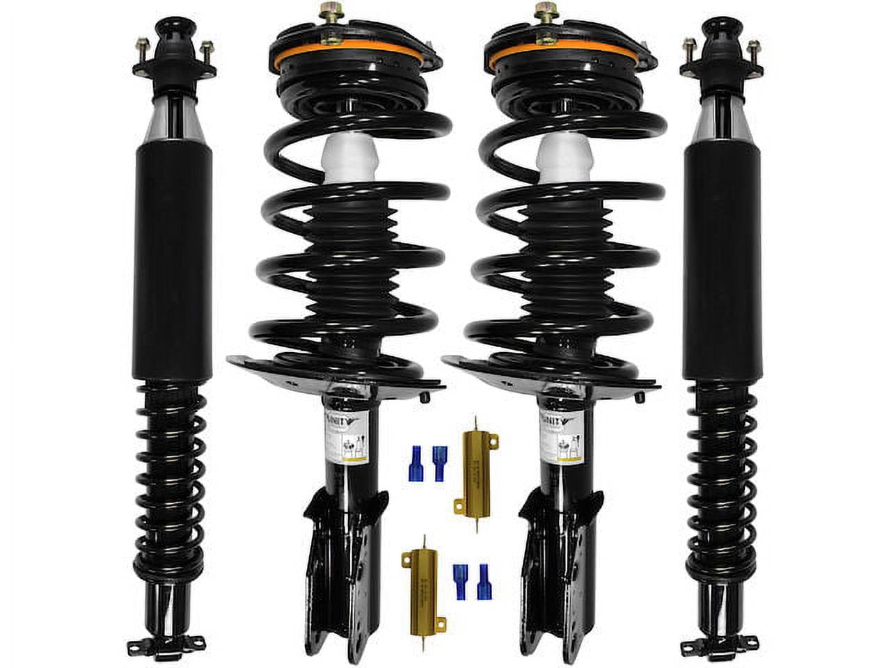 Front and Rear Suspension Strut and Shock Absorber Assembly Kit
