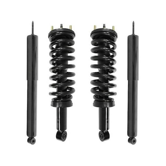 Front and Rear Suspension Strut and Shock Absorber Assembly Kit - Compatible with 2000 - 2006 Toyota Tundra RWD 2001 2002 2003 2004 2005