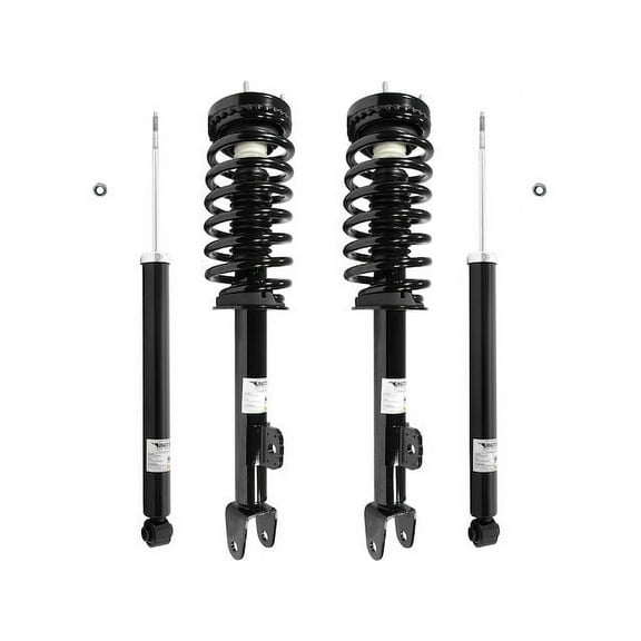 Front and Rear Suspension Strut and Shock Absorber Assembly Kit - Compatible with 2005 - 2008 Dodge Magnum R/T RWD 5.7L V8 2006 2007