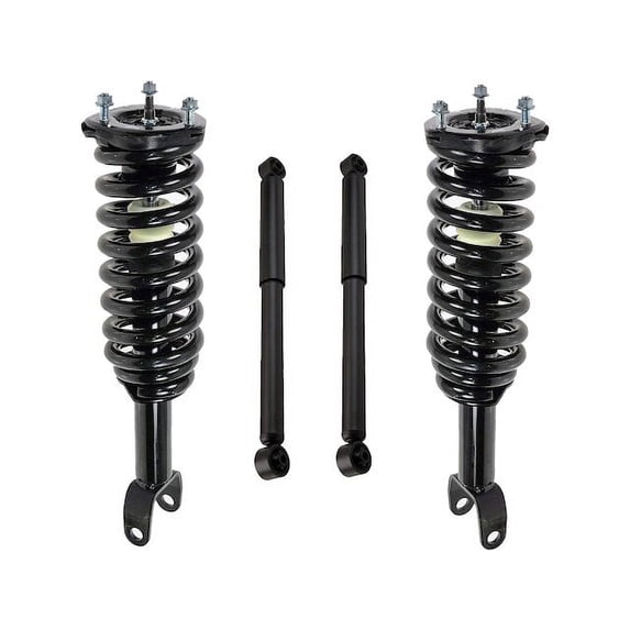 Front and Rear Suspension Strut and Shock Absorber Assembly Kit - Compatible with 2005 - 2009 Dodge Dakota 2006 2007 2008