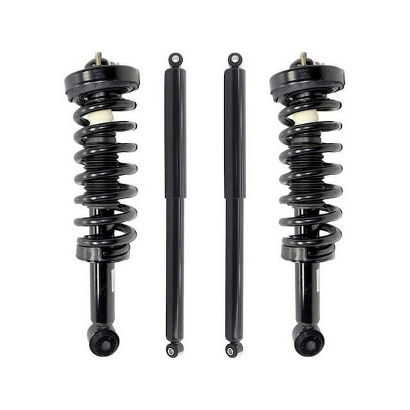 Front and Rear Suspension Strut and Shock Absorber Assembly Kit - Compatible with 2009 - 2013 Ford F-150 2010 2011 2012
