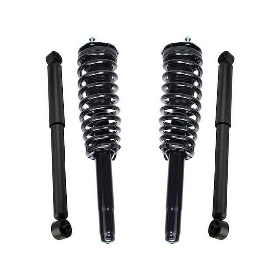 Front and Rear Suspension Strut and Shock Absorber Assembly Kit - Compatible with 2010 - 2012 Ford Fusion 2011