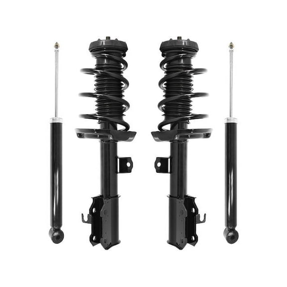 Front and Rear Suspension Strut and Shock Absorber Assembly Kit - Compatible with 2011 - 2012 Chevy Cruze