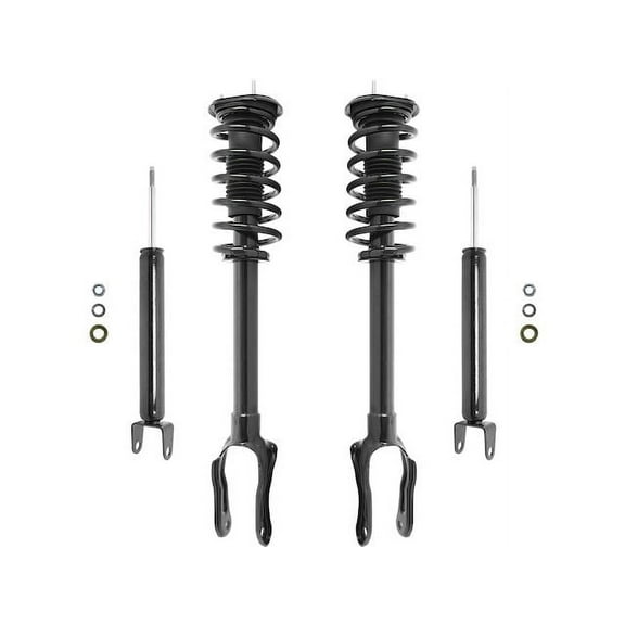 Front and Rear Suspension Strut and Shock Absorber Assembly Kit - Compatible with 2011 - 2015 Dodge Durango 2012 2013 2014