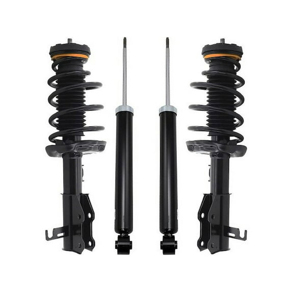 Front and Rear Suspension Strut and Shock Absorber Assembly Kit - Compatible with 2011 - 2016 Buick LaCrosse 2.4L 4-Cylinder 2012 2013 2014 2015