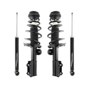 Front and Rear Suspension Strut and Shock Absorber Assembly Kit - Compatible with 2012 - 2015 Chevy Cruze 2013 2014